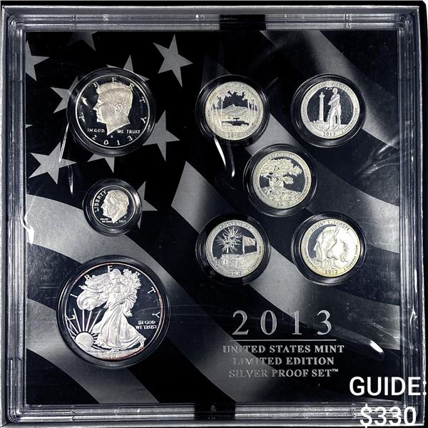 2013 US Mint Limited Edition Silver Proof Set  UNC