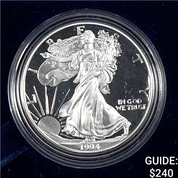 1994 $1 American Silver Eagle 1oz  UNC