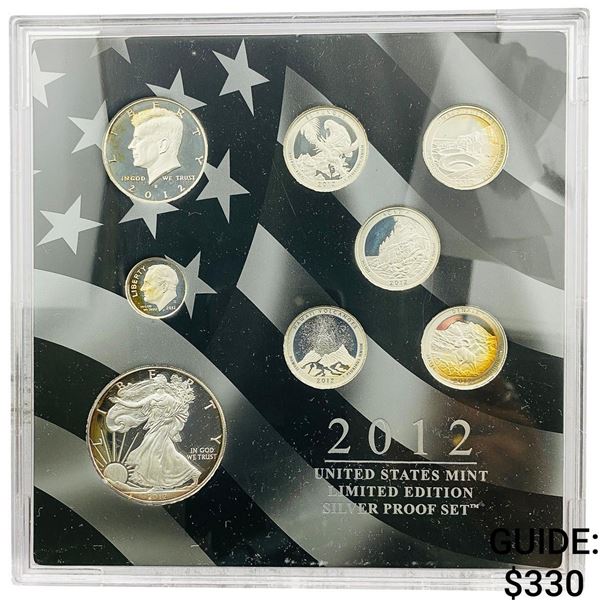 2012 US Mint Limited Edition Silver Proof Set  UNC
