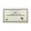 Image 3 : 2012 US Mint Limited Edition Silver Proof Set  UNC