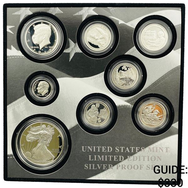2017 US Mint Limited Edition Silver Proof Set  UNC