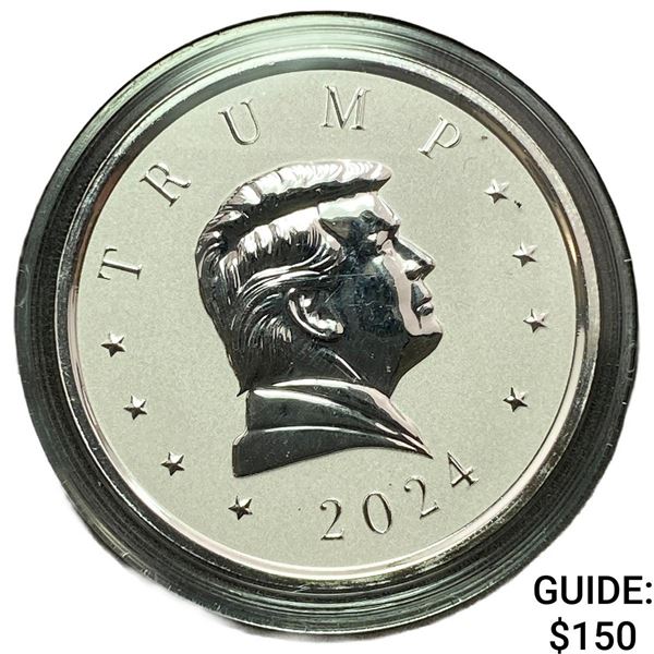 2024 Donald Trump 1oz Silver Round  UNC