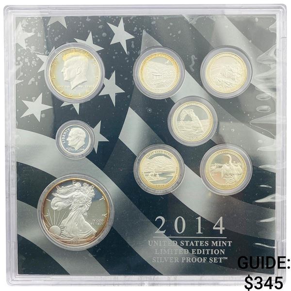 2014 US Mint Limited Edition Silver Proof Set  UNC