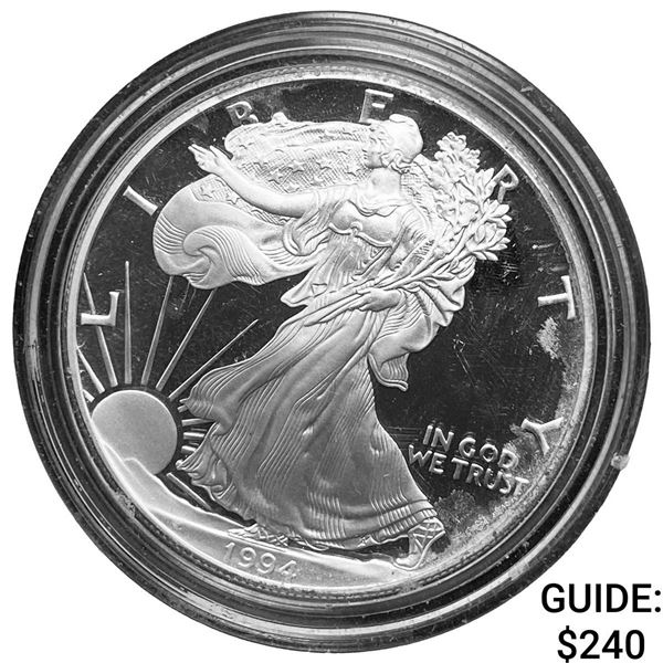 1994 $1 American Silver Eagle 1oz  UNC