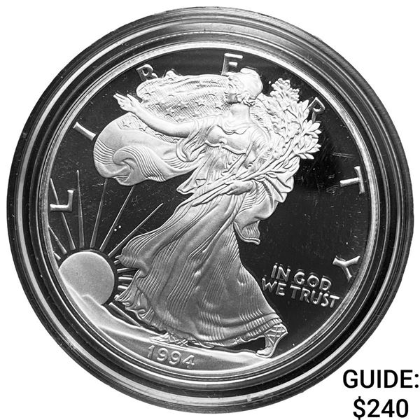 1994 $1 American Silver Eagle 1oz  UNC