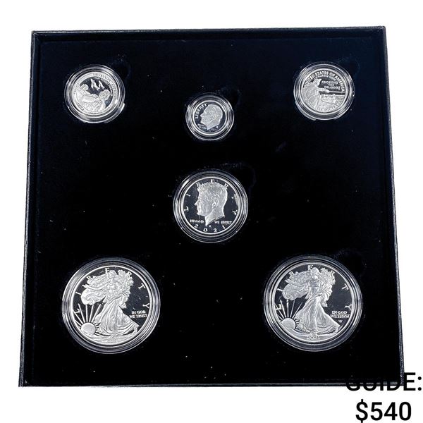 2021 American Eagle Silver Proof Set  UNC