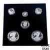 Image 1 : 2021 American Eagle Silver Proof Set  UNC