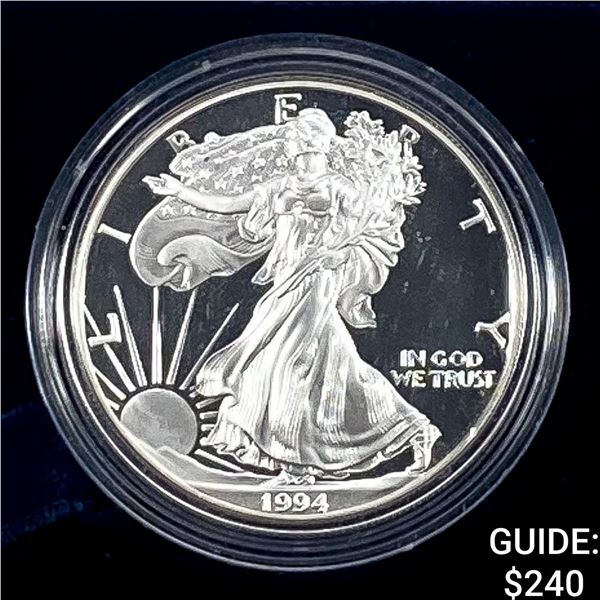 1994 $1 American Silver Eagle 1oz  UNC