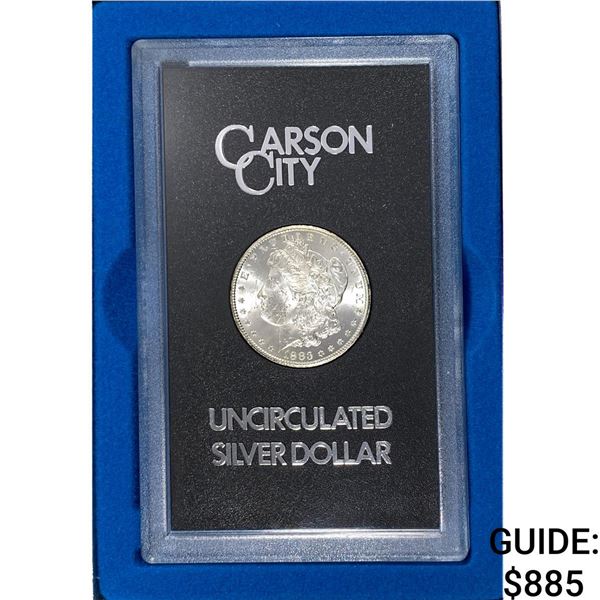 1883-CC U.S. Mint Silver Morgan Dollar  UNC