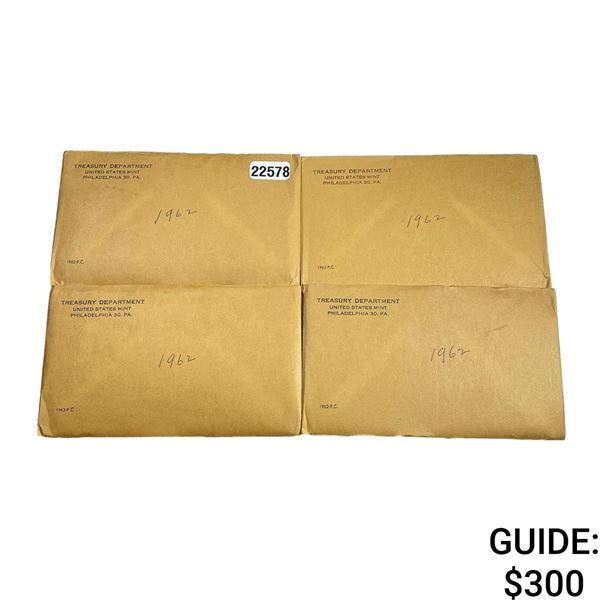 [4] 1962 US Mint Proof Sets