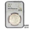 Image 1 : 1886 Morgan Silver Dollar NGC MS64