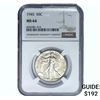 Image 1 : 1945 Walking Liberty Half Dollar NGC MS64