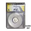Image 1 : 1944-D Mercury Silver Dime ANACS MS65 FSB