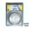 Image 1 : 1878-S Morgan Silver Dollar ANACS MS63