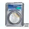 Image 1 : 1878 7/8TF CAC Morgan Silver Dollar PCGS MS61