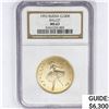 Image 1 : 1993 100 Rubles 3.2g Russia Gold Ballet NGC MS67
