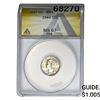 Image 1 : 1944 Mercury Silver Dime ANACS MS67 FSB