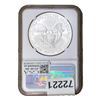 Image 2 : 2011 Silver Eagle NGC MS69 20th Anniversary