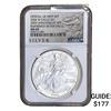 Image 1 : 2006-W Silver Eagle NGC MS69 20th Anniversary