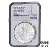 Image 1 : 2006-W Silver Eagle NGC MS69 20th Anniversary
