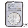 Image 1 : 2006-W Silver Eagle NGC MS69 20th Anniversary