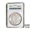 1897 Morgan Silver Dollar ANACS MS61