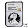 2021-W Silver Eagle NGC PF69 UC Heraldic Eagle T-1
