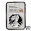 2021-W Silver Eagle NGC PF69 UC Heraldic Eagle T-1