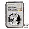 Image 1 : 2021-W Silver Eagle NGC PF69 UC Heraldic Eagle T-1