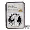 Image 1 : 2021-W Silver Eagle NGC PF69 UC Heraldic Eagle T-1