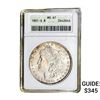 1891-S Morgan Silver Dollar ANACS MS61