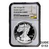 Image 1 : 2021-W Silver Eagle NGC PF69 UC Heraldic Eagle T-1
