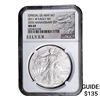 Image 1 : 2011 Silver Eagle NGC MS69 25th Anniversary