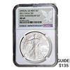 Image 1 : 2011 Silver Eagle NGC MS69 25th Anniversary