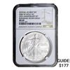 Image 1 : 2006-W Silver Eagle NGC MS69 Burnished 20th Anniv.