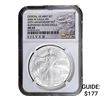 Image 1 : 2006-W Silver Eagle NGC MS69 Burnished 20th Anniv.