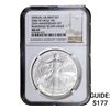 Image 1 : 2006-W Silver Eagle NGC MS69 Burnished 20th Anniv.
