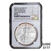 Image 1 : 2006-W Silver Eagle NGC MS69 Burnished 20th Anniv.