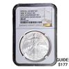 Image 1 : 2006-W Silver Eagle NGC MS69 Burnished 20th Anniv.