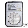 Image 1 : 2006-W Silver Eagle NGC MS69 Burnished 20th Anniv.
