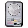 Image 2 : 2011 Silver Eagle NGC MS69 25th Anniversary