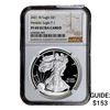 Image 1 : 2021-W Silver Eagle NGC PF69 UC Heraldic Eagle T-1
