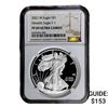 Image 1 : 2021-W Silver Eagle NGC PF69 UC Heraldic Eagle T-1