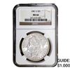 Image 1 : 1881-S Morgan Silver Dollar NGC MS66