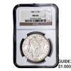 Image 1 : 1881-S Morgan Silver Dollar NGC MS66