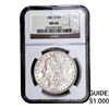 Image 1 : 1881-S Morgan Silver Dollar NGC MS66