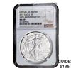 Image 1 : 2011 Silver Eagle NGC MS69 25th Anniversary