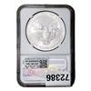 Image 2 : 2011 Silver Eagle NGC MS69 25th Anniversary
