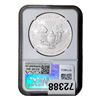 Image 2 : 2011 Silver Eagle NGC MS69 25th Anniversary