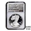 Image 1 : 2001-W Silver Eagle NGC PF69 UC 25th Anniversary